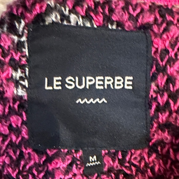 Le Superbe Bonfire Beach Palm Tree Sweater M - Picture 5 of 5